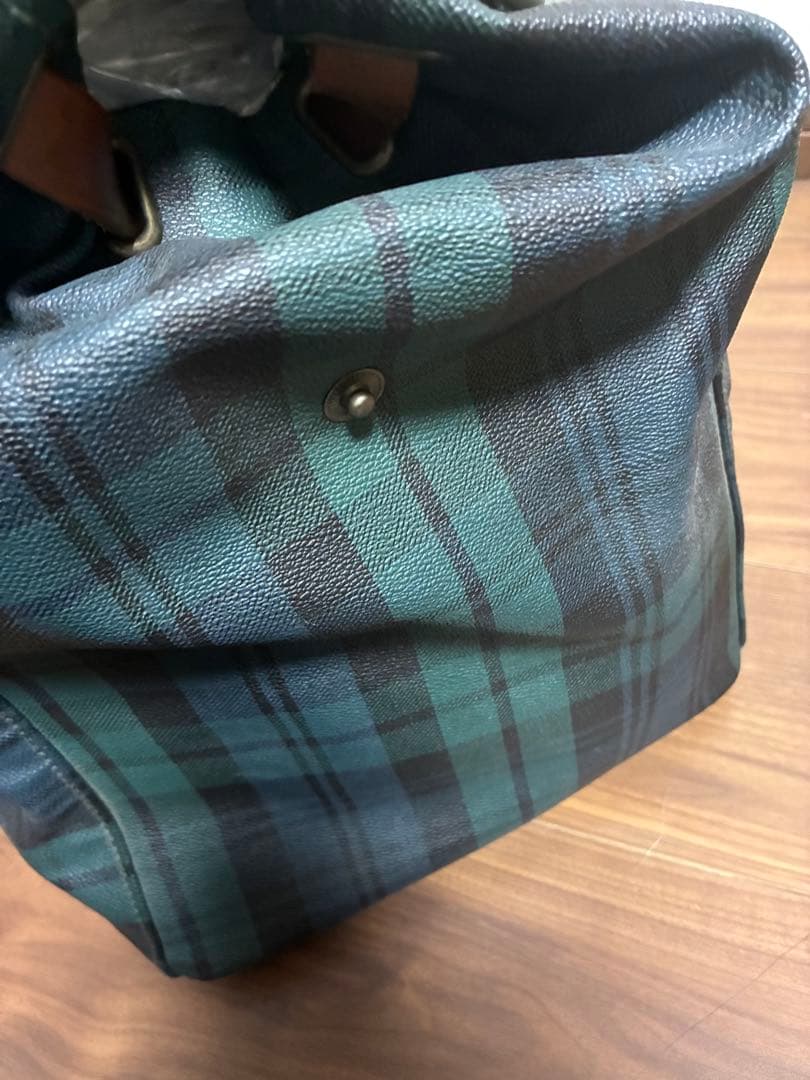 ✨美品✨ ラルフローレン ボストンバッグ 旅行 大容量 高級 グリーン チェック