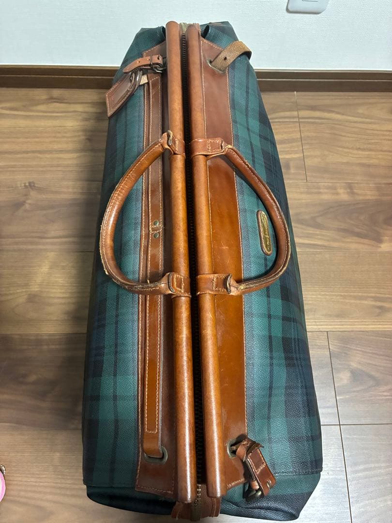 ✨美品✨ ラルフローレン ボストンバッグ 旅行 大容量 高級 グリーン チェック