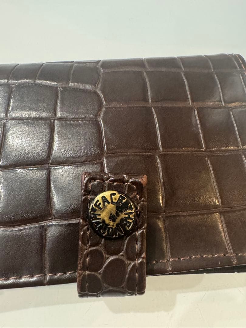 THE NORTH FACE クロコダイル型押し長財布　ナナミカ