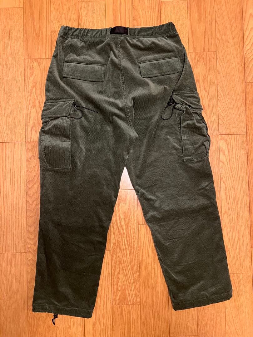 【L】STABRIDGE CORDUROY BUYER PANTSエバーグリーン