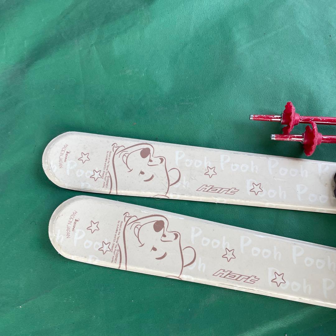 スキーセット　スキー板150 スキーブーツ23.5 プーさん　スキー