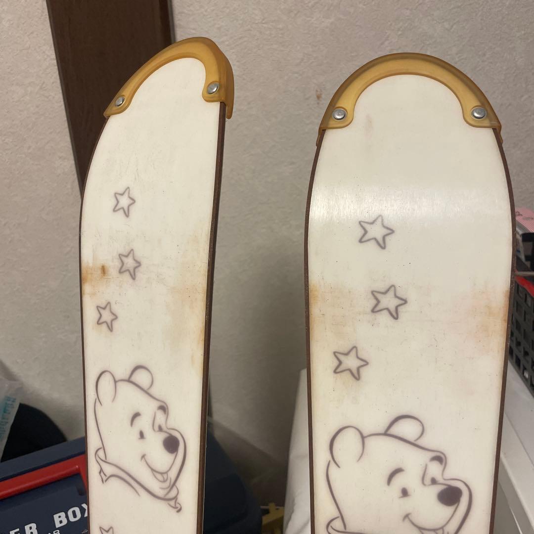 スキーセット　スキー板150 スキーブーツ23.5 プーさん　スキー