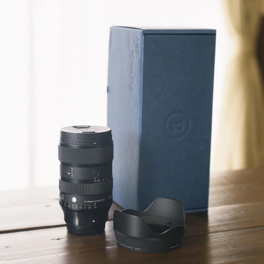 SIGMA 17-40mm F1.8 DC Art Xマウント 富士フイルム