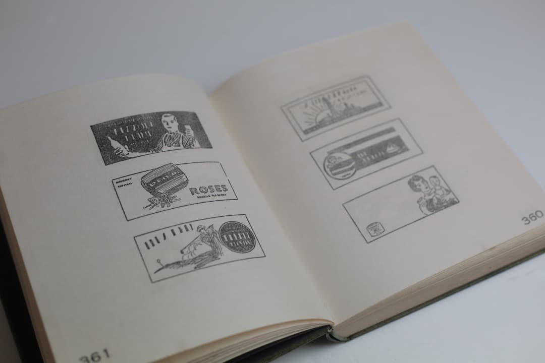 昭和4年刊行 広告レイアウトの実際 室田久良三著 誠文堂商店界社