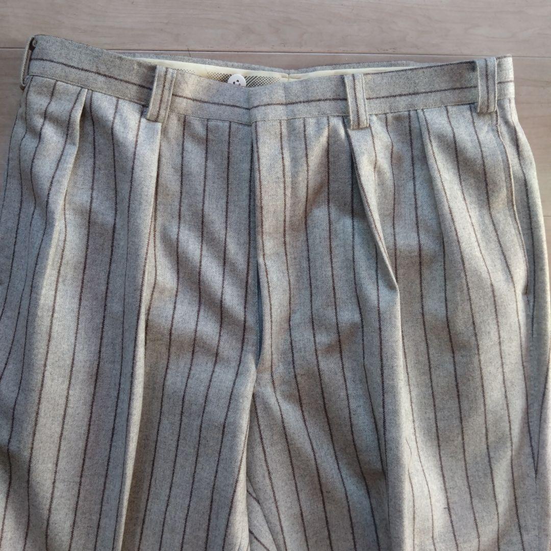 アイボリー　ＡＢ６　チョークストライプ　ブルックスブラザーズ　JPRESS