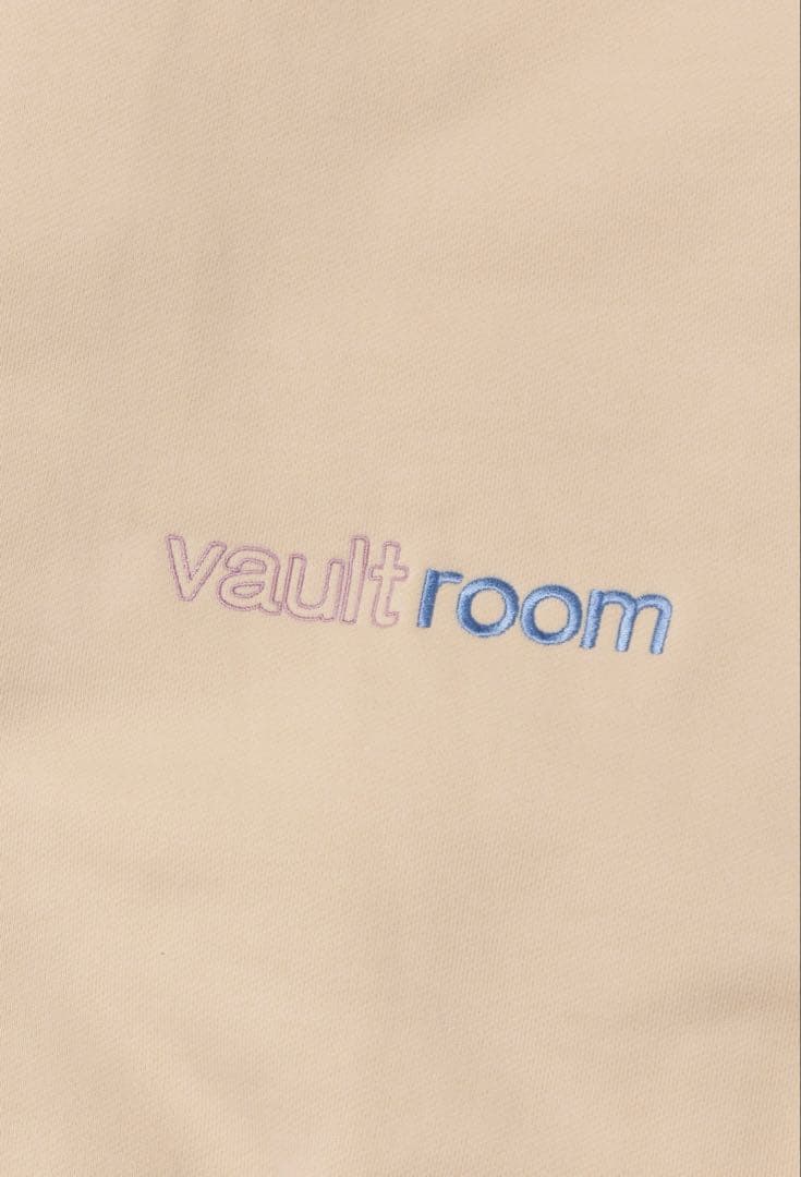 vaultroom × nqrse HOODIE / BEIGE
