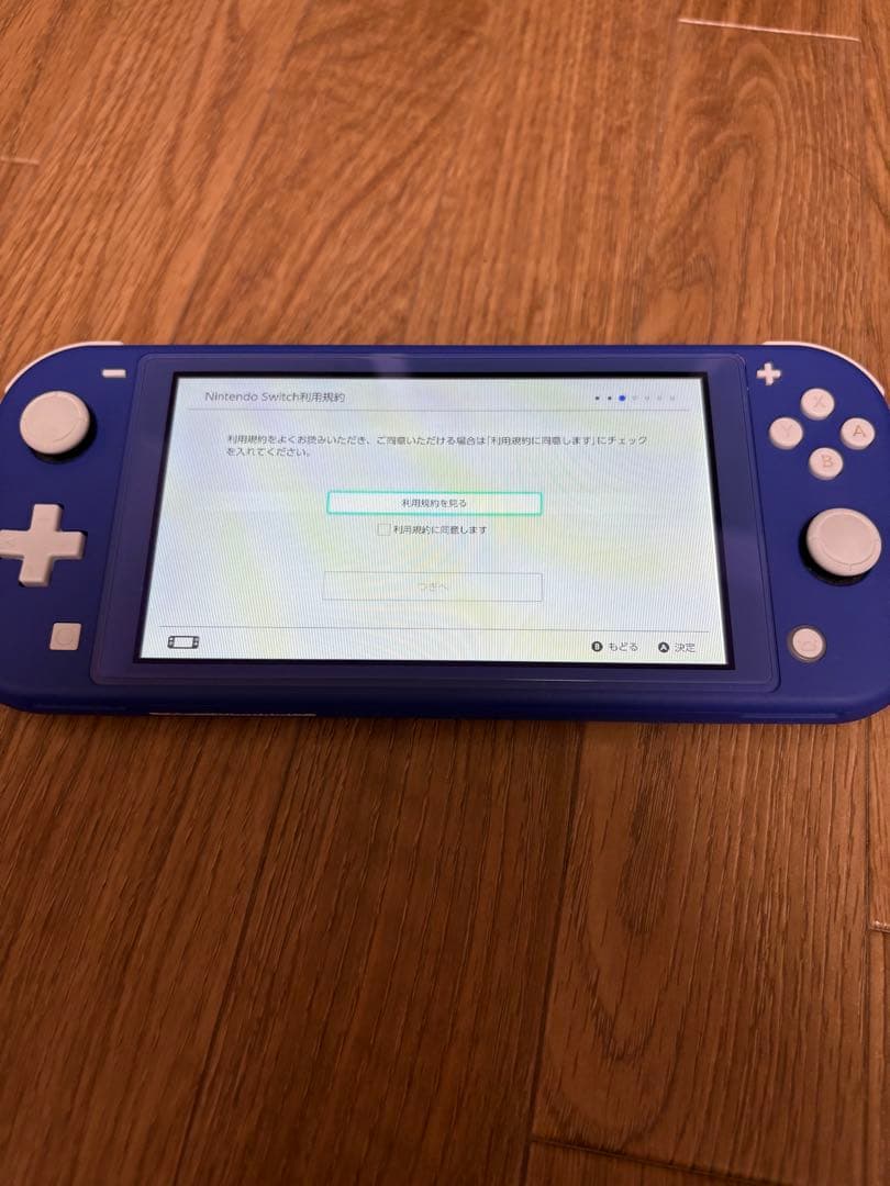 Nintendo Switch Lite ブルー　ジャンク品