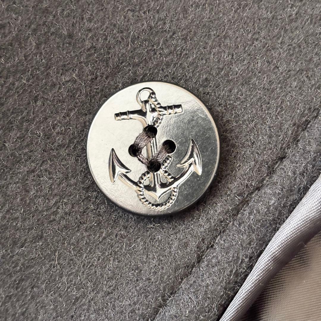 USA製✨️ショット シングルピーコート740N 34 黒 ウール メルトン