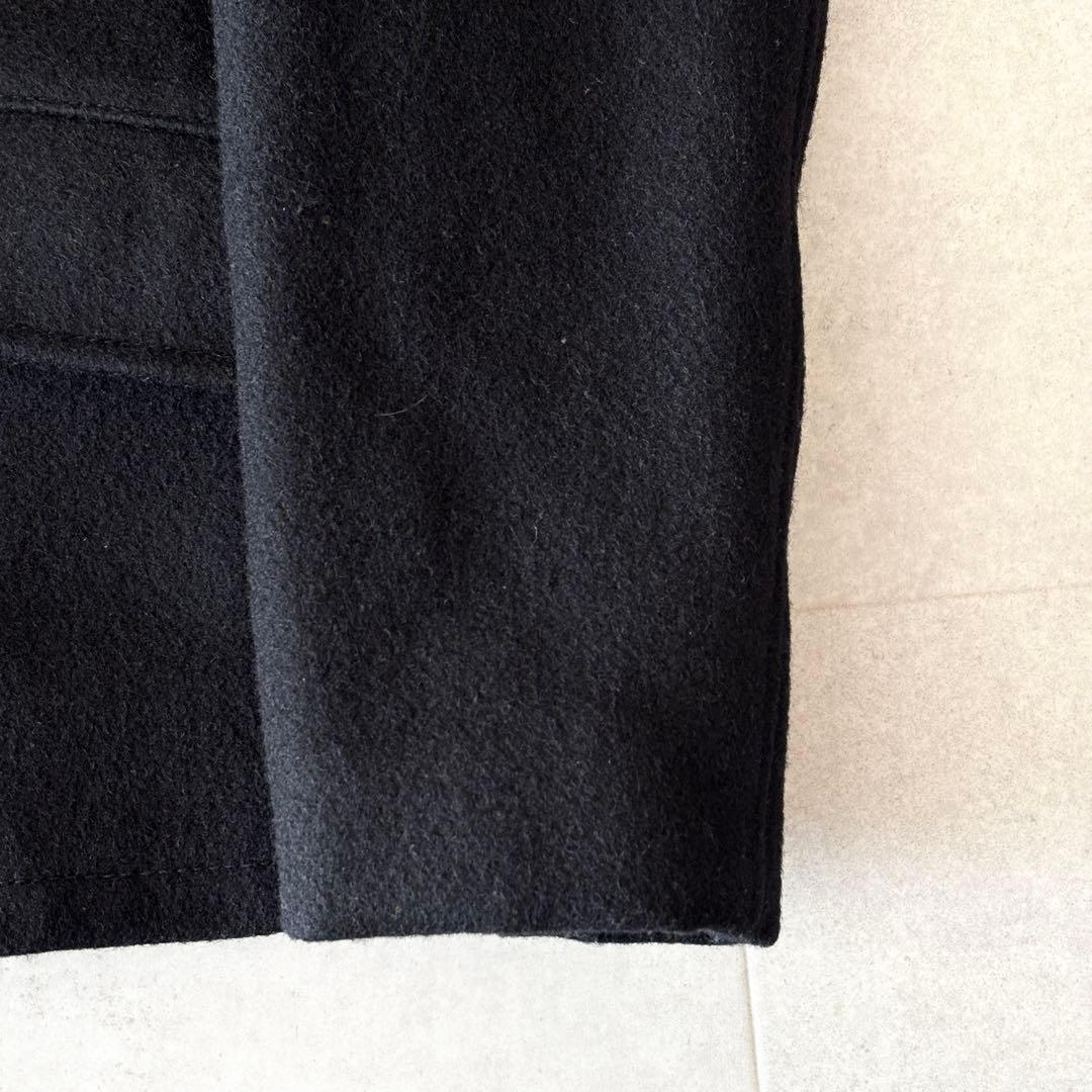 USA製✨️ショット シングルピーコート740N 34 黒 ウール メルトン