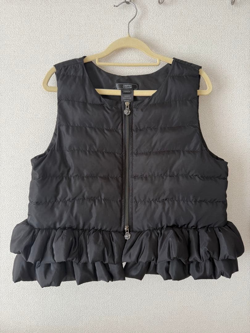 美品 vaqutaux VOYAGE フリルベスト yourin ヴァクトー