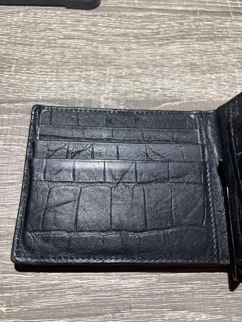 SAINT LAURENT ブラック マネークリップ