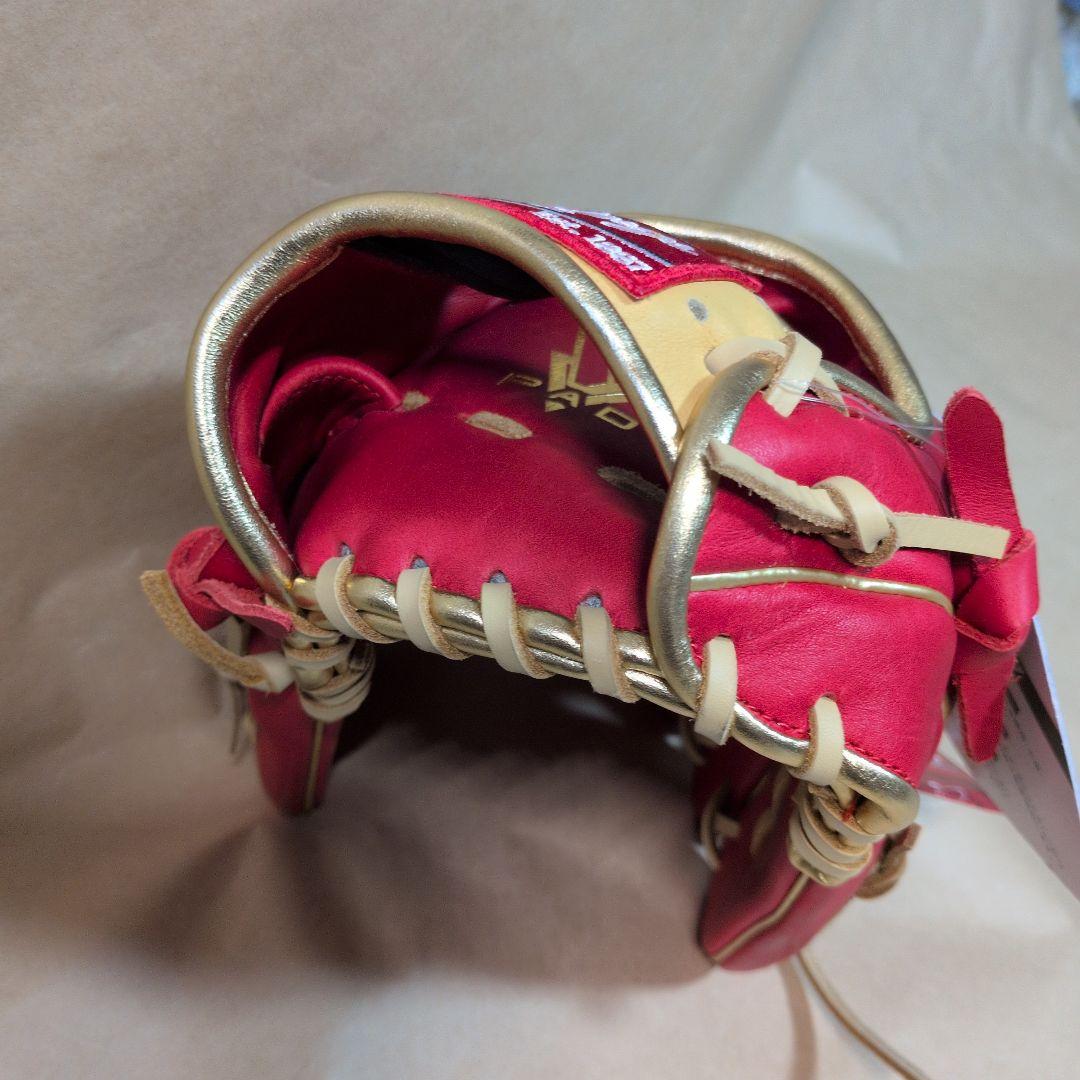 ローリングス:左投げ:大人用:軟式用グラブ:11.75インチ:色:スカーレット他