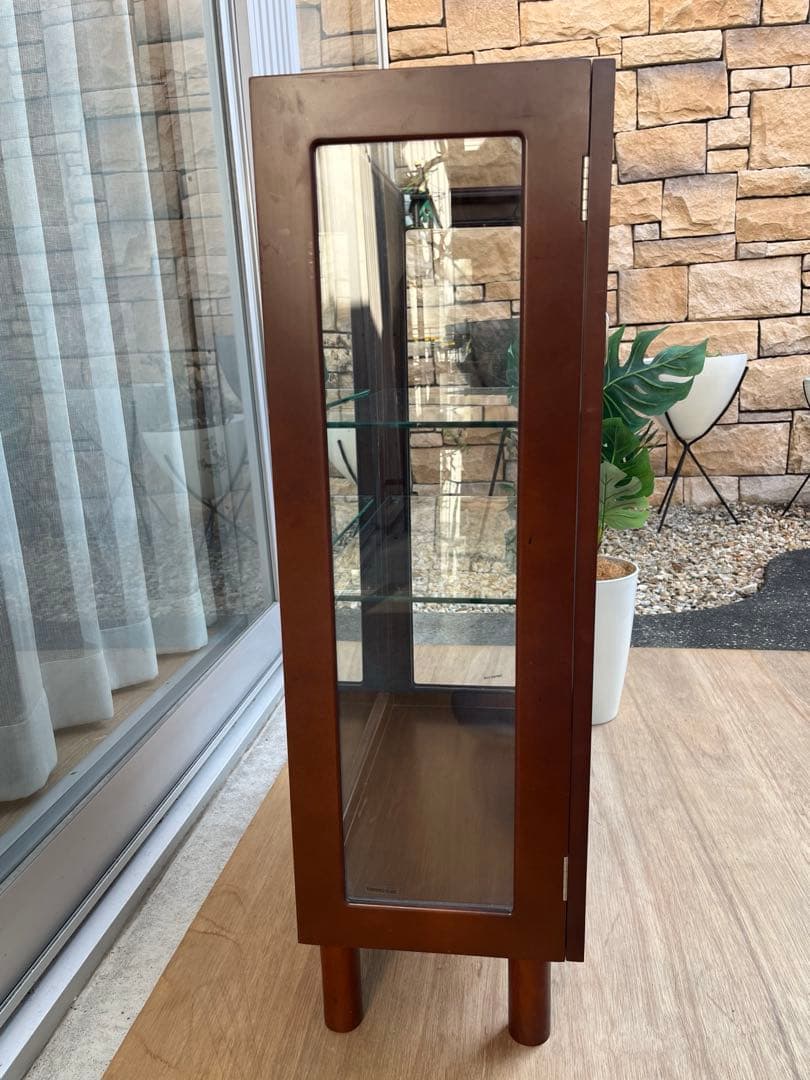 モダン　ショーケース　飾り棚　ガラスケース　キュリオケース　コレクションケース