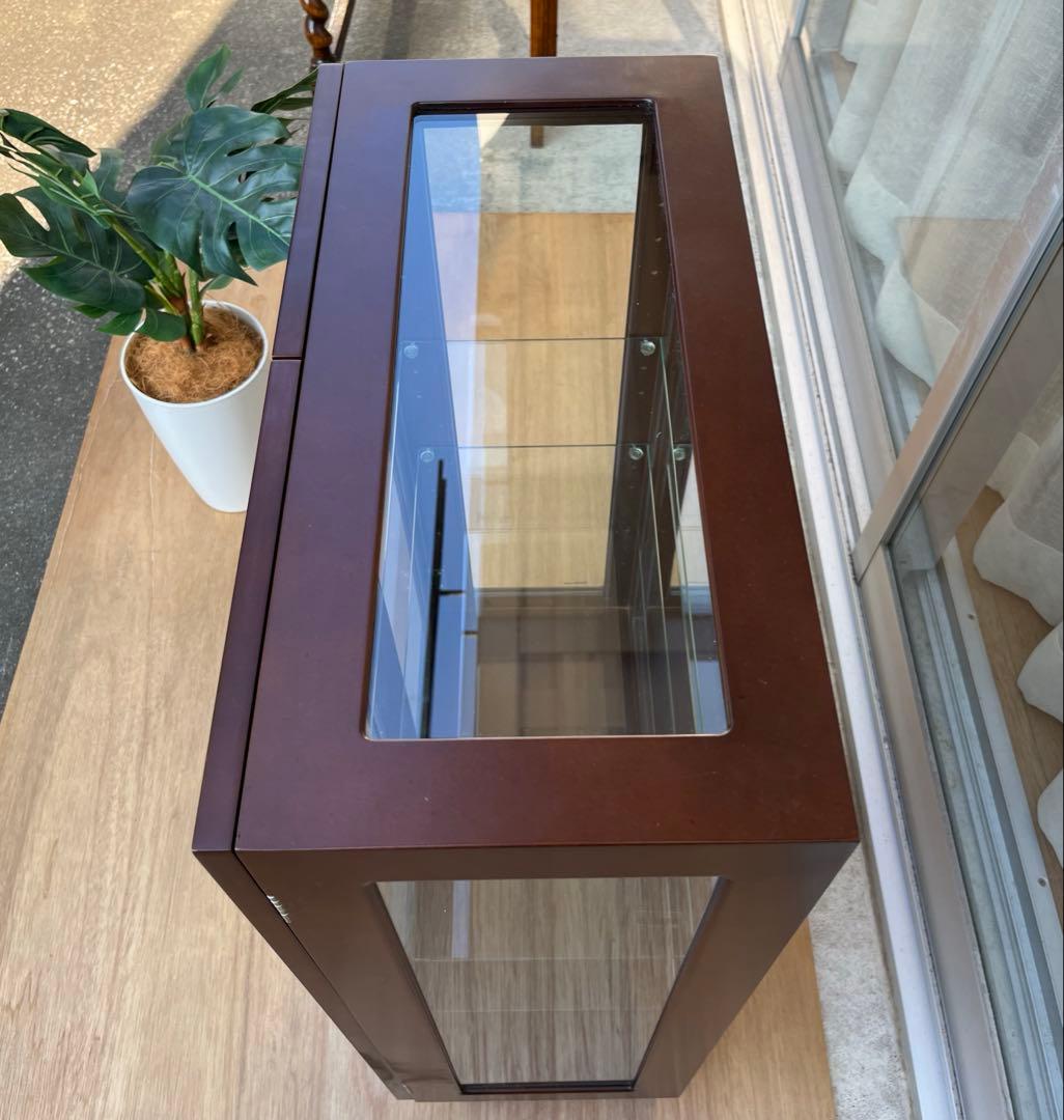 モダン　ショーケース　飾り棚　ガラスケース　キュリオケース　コレクションケース