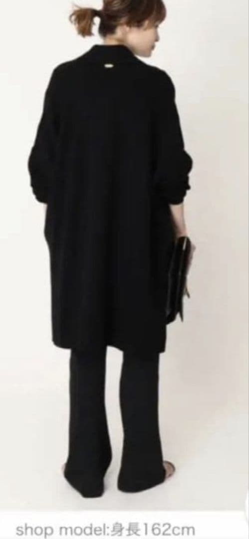 ドゥ―ズィエムクラス　ニットガウンショ―トコ―ト