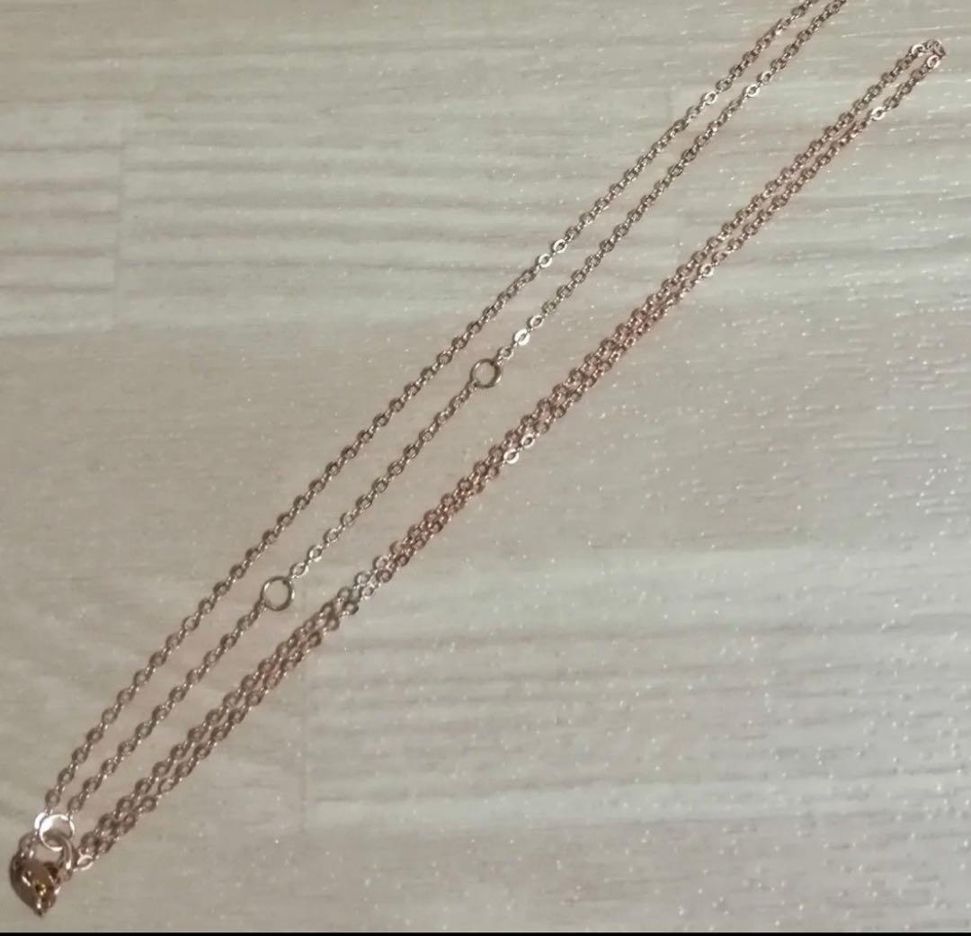 K18 ピンクゴールド　ネックレス