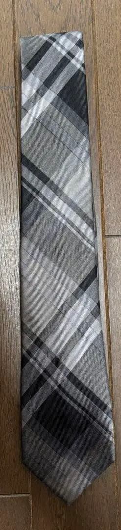 MondayA BATHING APE チェック柄ネクタイ ブラック