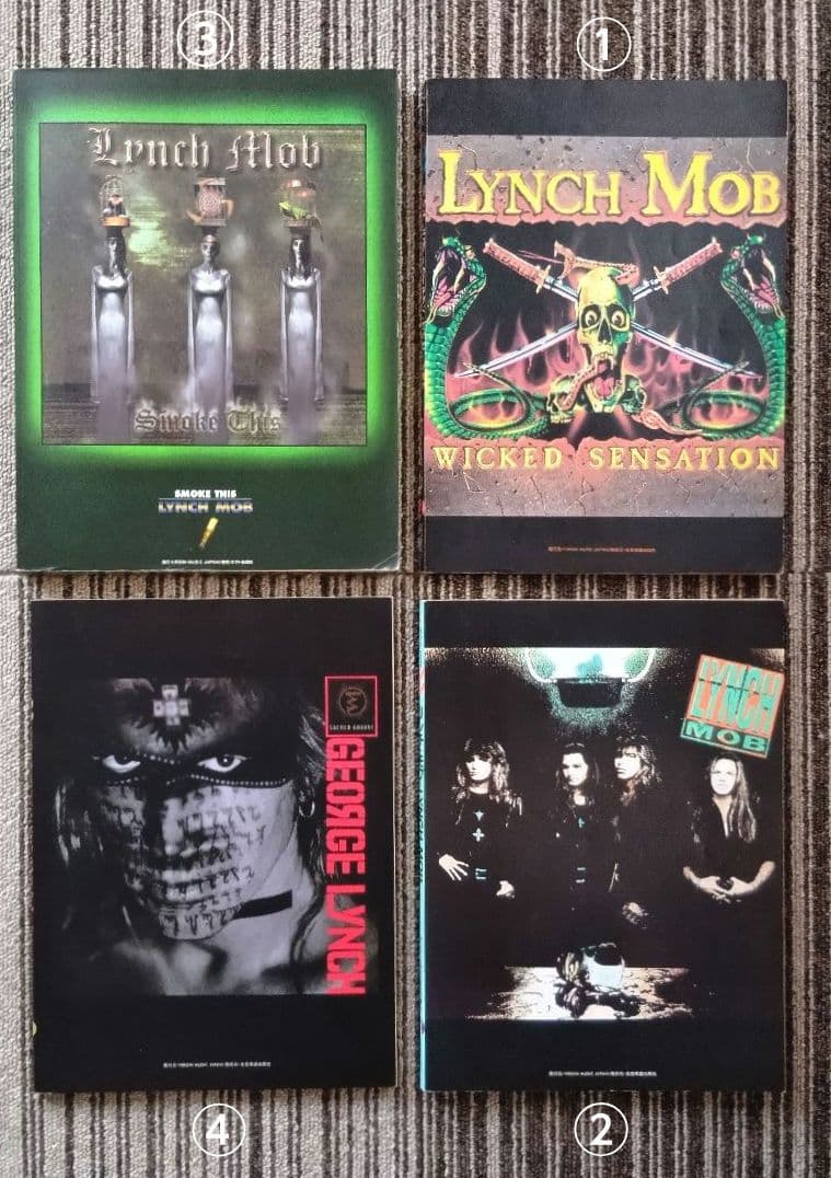 スコア 楽譜 リンチ・モブ ジョージ・リンチ e Lynch