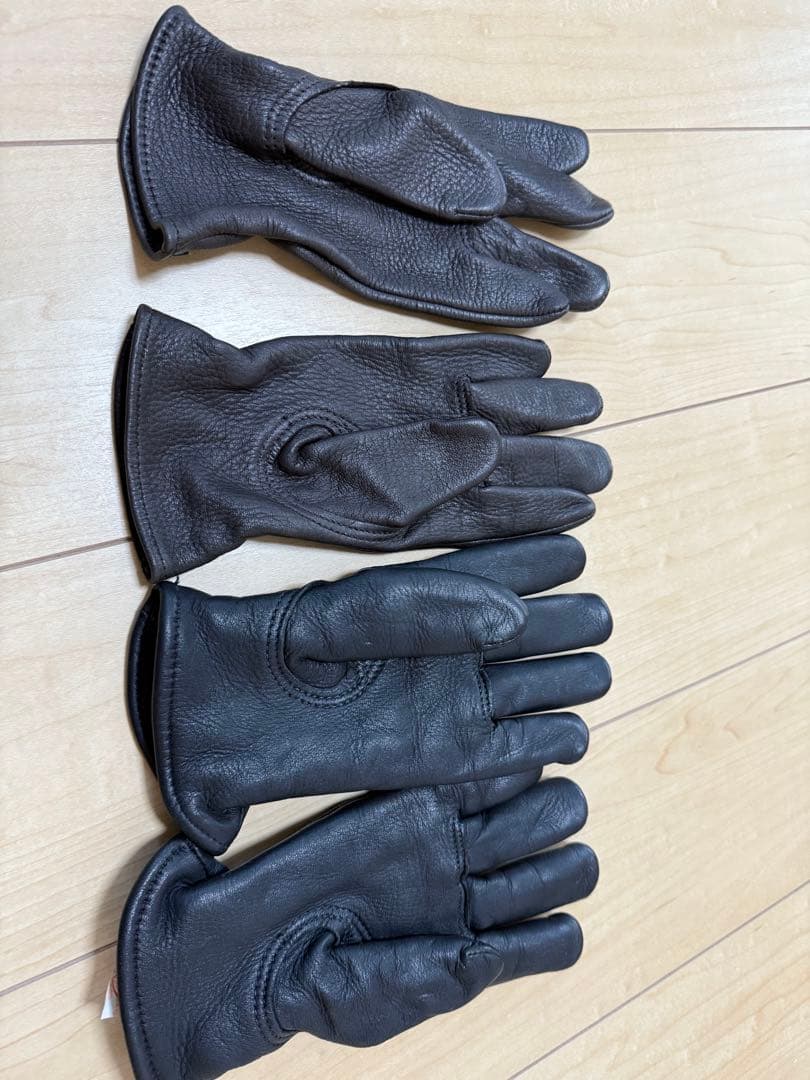CHURCHILL レザーグローブ Sサイズ 2セット　チャーチル裏地アリとナシ