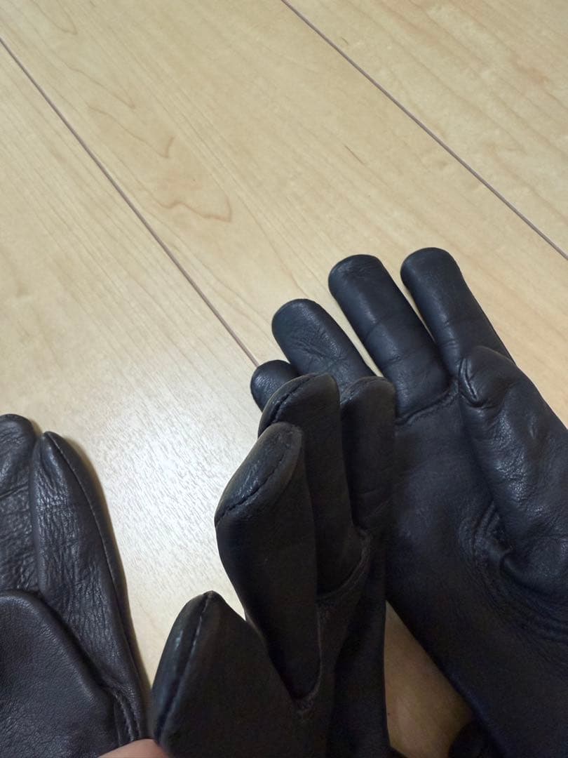 CHURCHILL レザーグローブ Sサイズ 2セット　チャーチル裏地アリとナシ