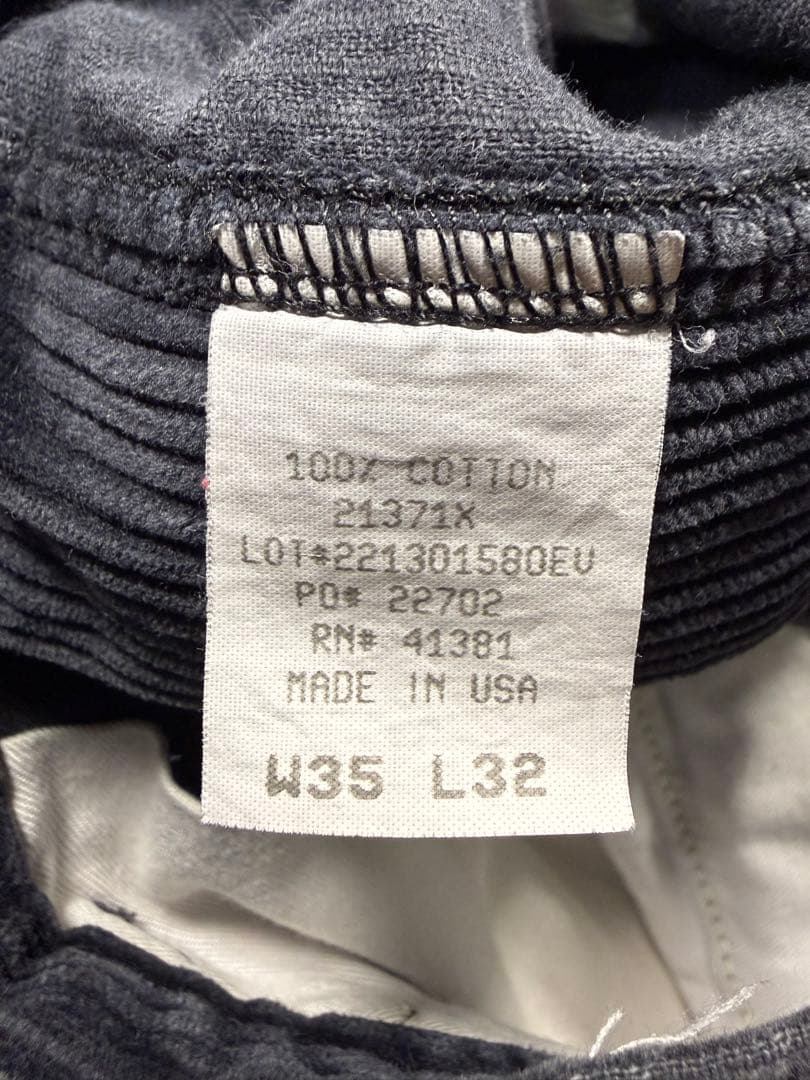 ラルフローレン コーデュロイパンツ 90s USA製 ブラック