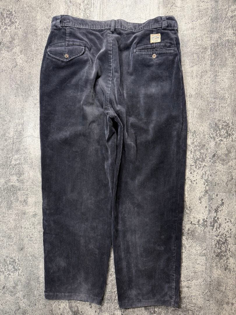 ラルフローレン コーデュロイパンツ 90s USA製 ブラック