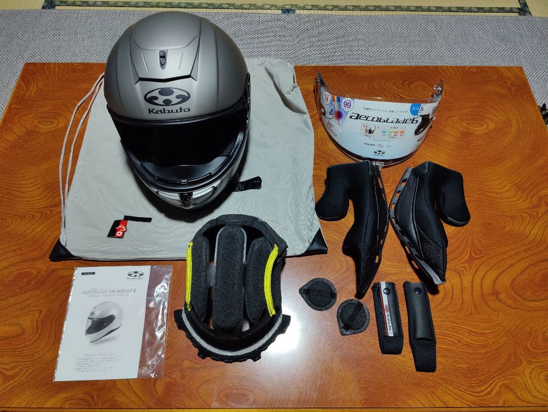 OGK Kabuto AEROBLADE-6 ガンメタル Lサイズ