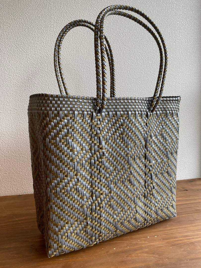 #G791-L3-Mサイズ　メキシコ　オアハカ　メルカドバッグ