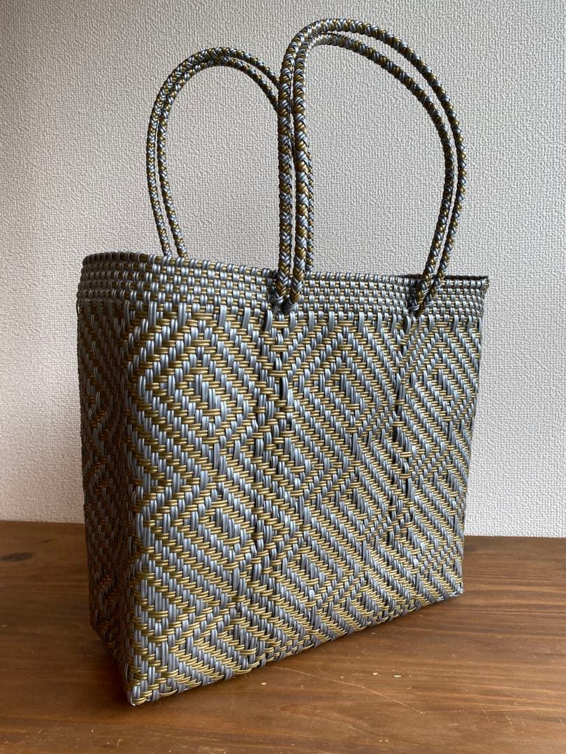 #G791-L3-Mサイズ　メキシコ　オアハカ　メルカドバッグ