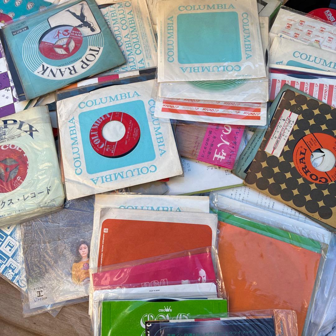 ‼️遺品整理‼️ ビンテージレコードまとめかなりまりますみかん箱ぐらいが1ケースお宝
