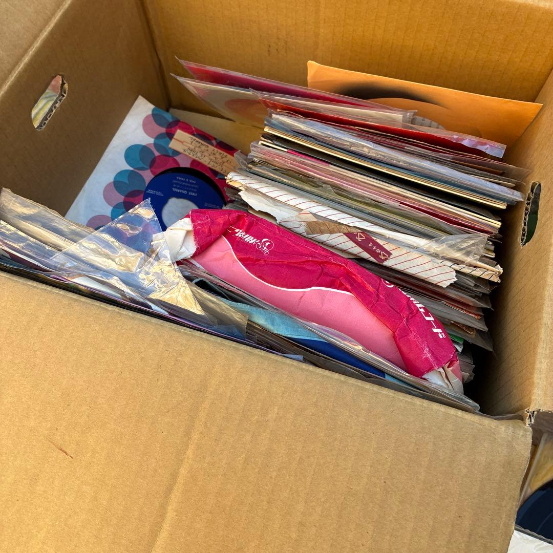 ‼️遺品整理‼️ ビンテージレコードまとめかなりまりますみかん箱ぐらいが1ケースお宝