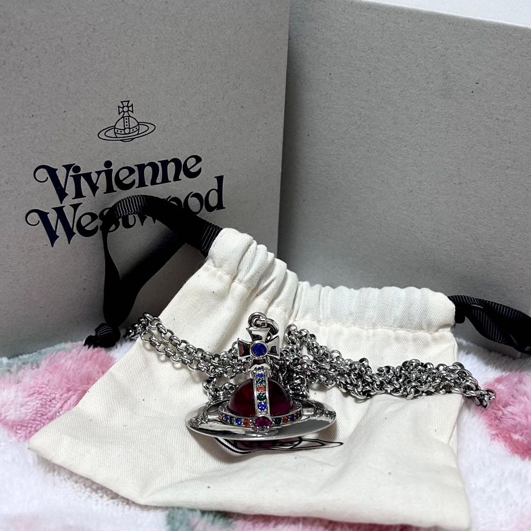 ORB PENDANT-ROSE RED EDITION ネックレス