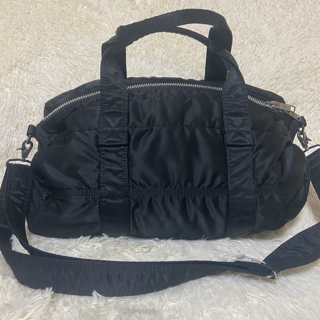 PORTER　タンカー　2way　ダッフルバッグ　ボストンバッグ　黒 吉田カバン
