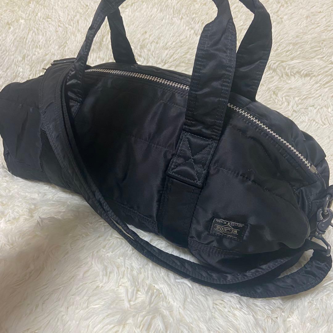 PORTER　タンカー　2way　ダッフルバッグ　ボストンバッグ　黒 吉田カバン
