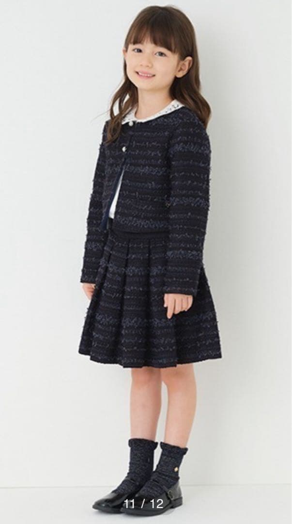 プ*y様 ケイトスペード 160 美品　卒業式　発表会　フォーマル　セットアップ