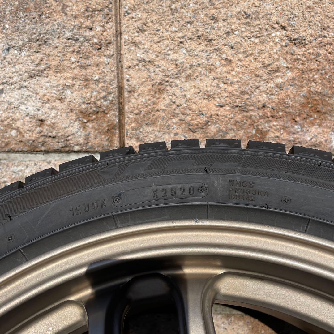 スタッドレスタイヤ(215/45/17)・ホイール(17/7j)4本セット