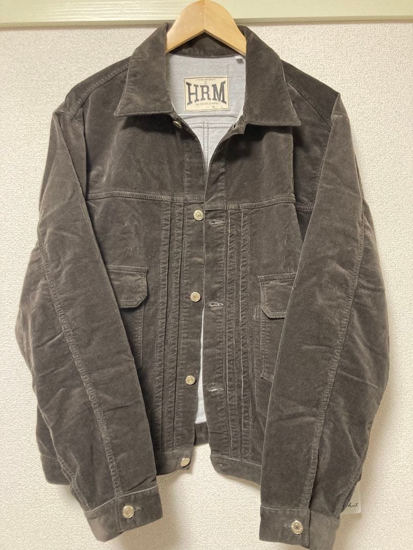 ブラッシュドバック ストレッチコーデュロイ トラッカージャケット