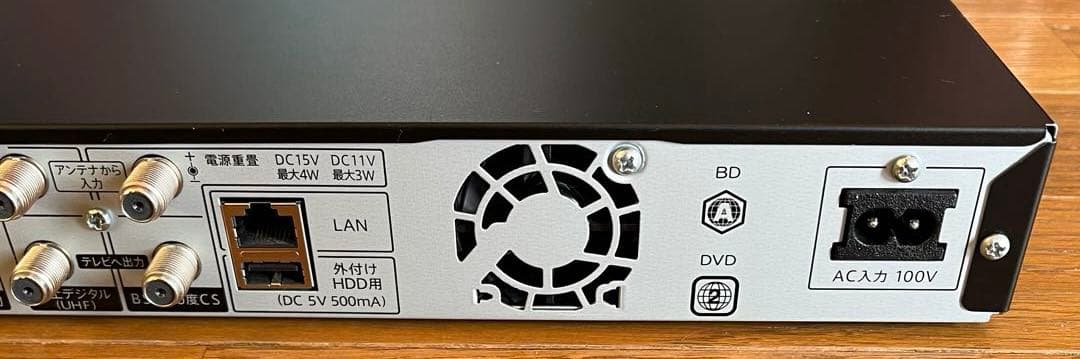 動作良好 SHARPシャープAQUOS BD-NW510ブルーレイレコーダー