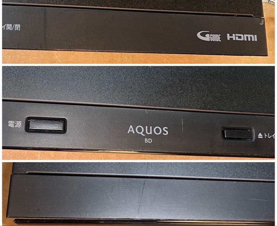 動作良好 SHARPシャープAQUOS BD-NW510ブルーレイレコーダー