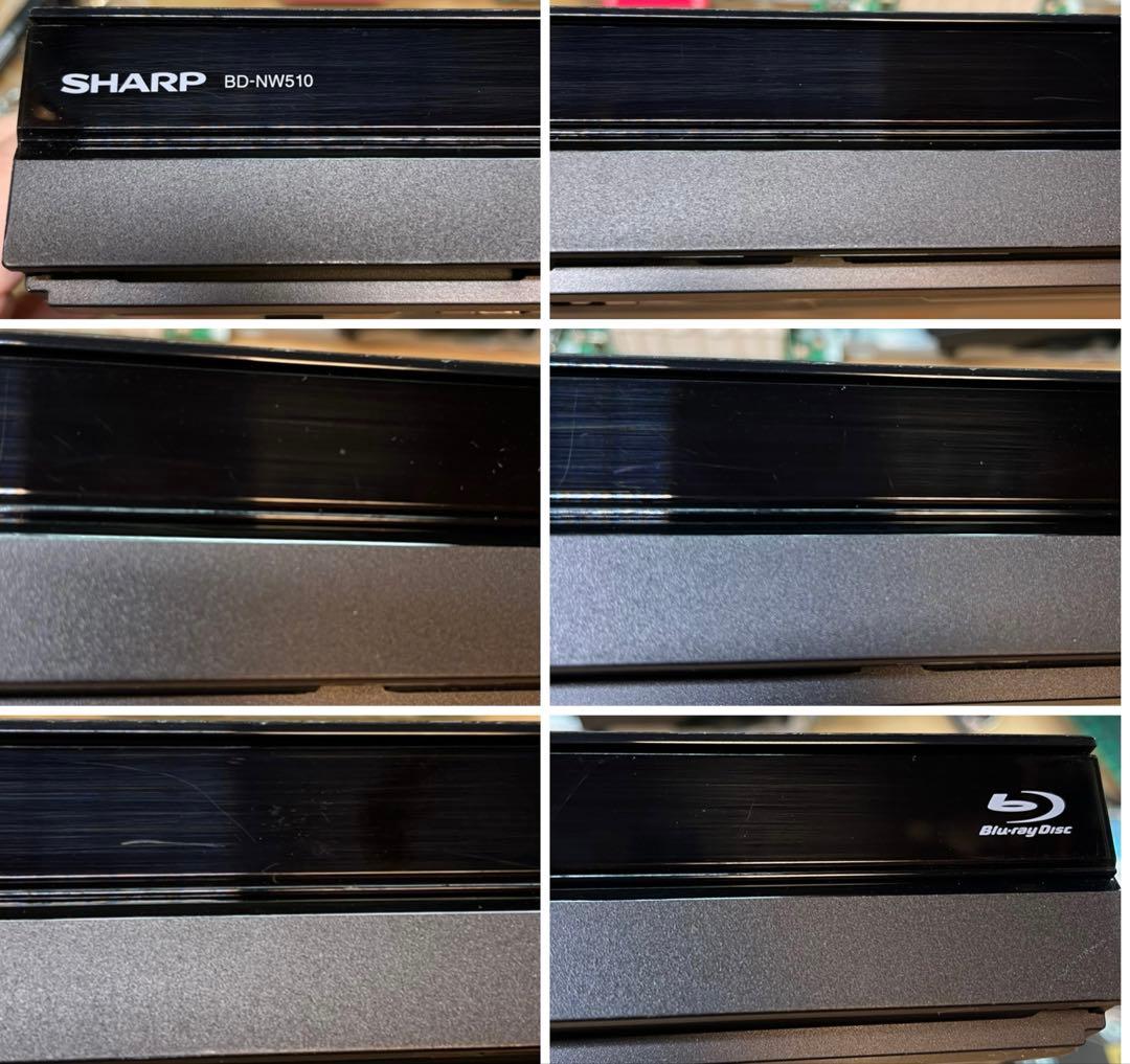 動作良好 SHARPシャープAQUOS BD-NW510ブルーレイレコーダー