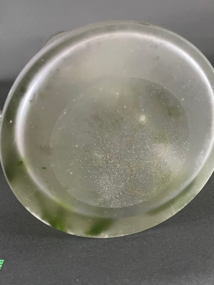 超大型オールドバカラエナメル彩にてヤドギリの花美品希少断捨離シャリ君専用❗️