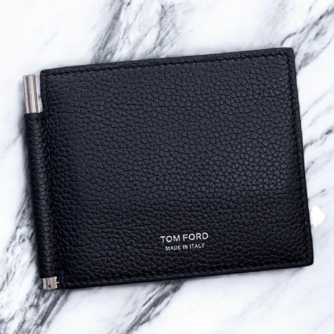 極美品 トムフォード マネークリップ カードケース 札入れ 財布 コンパクト