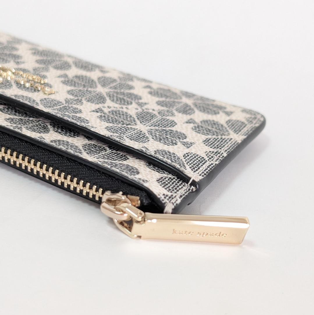 【新品未使用】Kate Spade 折財布 クローバー ケース