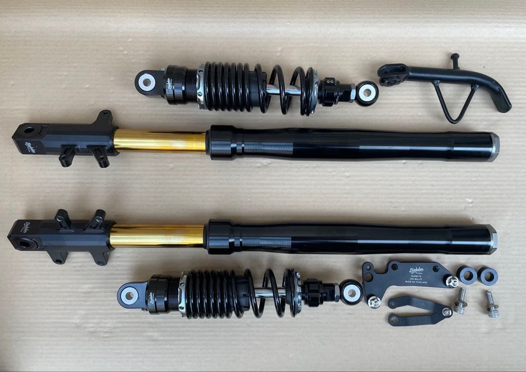 DAX125 K-SPEED ローダウンキット　OVER スプロケカバー