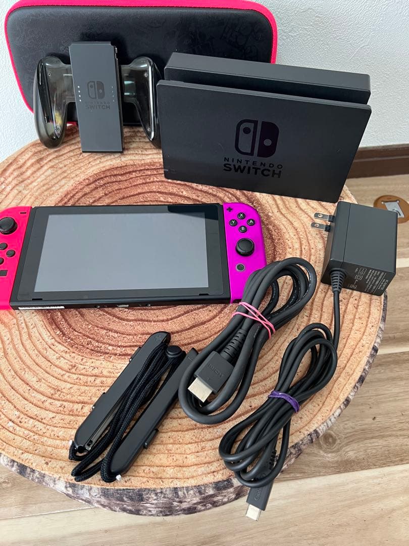 Nintendo Switch ニンテンドースイッチ本体PNK/PPL箱無し