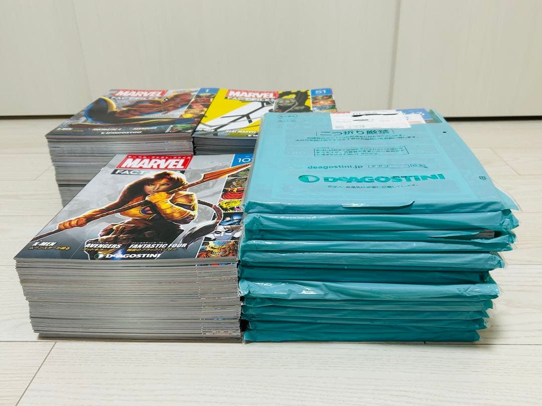 ★ほぼ未使用★ デアゴスティーニ マーベル ファクトファイル 全巻セット