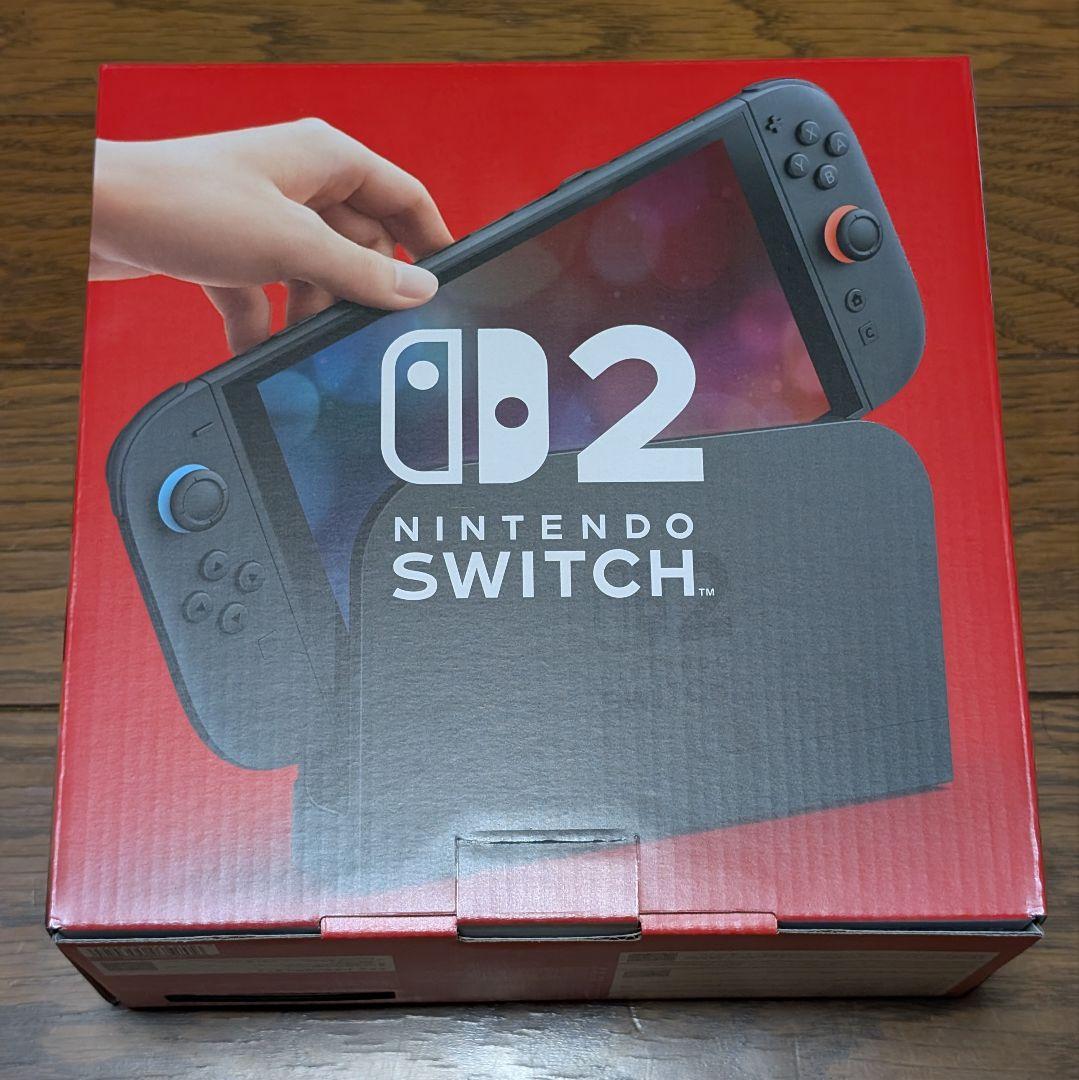 新品　Nintendo Switch 2本体　日本語・国内専用