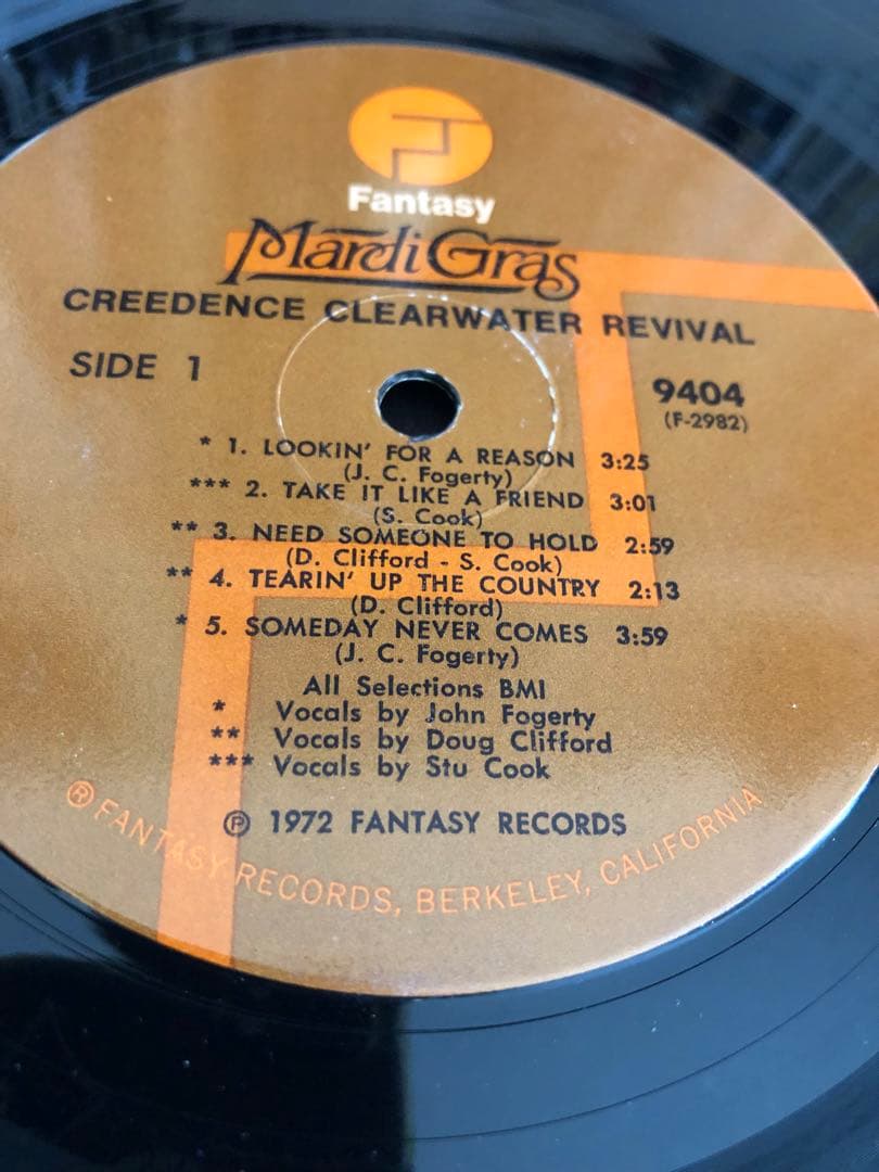 洋楽 Creedence Clearwater Revival Mardi Gras