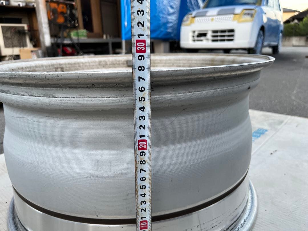 ち*マ様 19インチ アルミホイール 11J？ ディッシュ