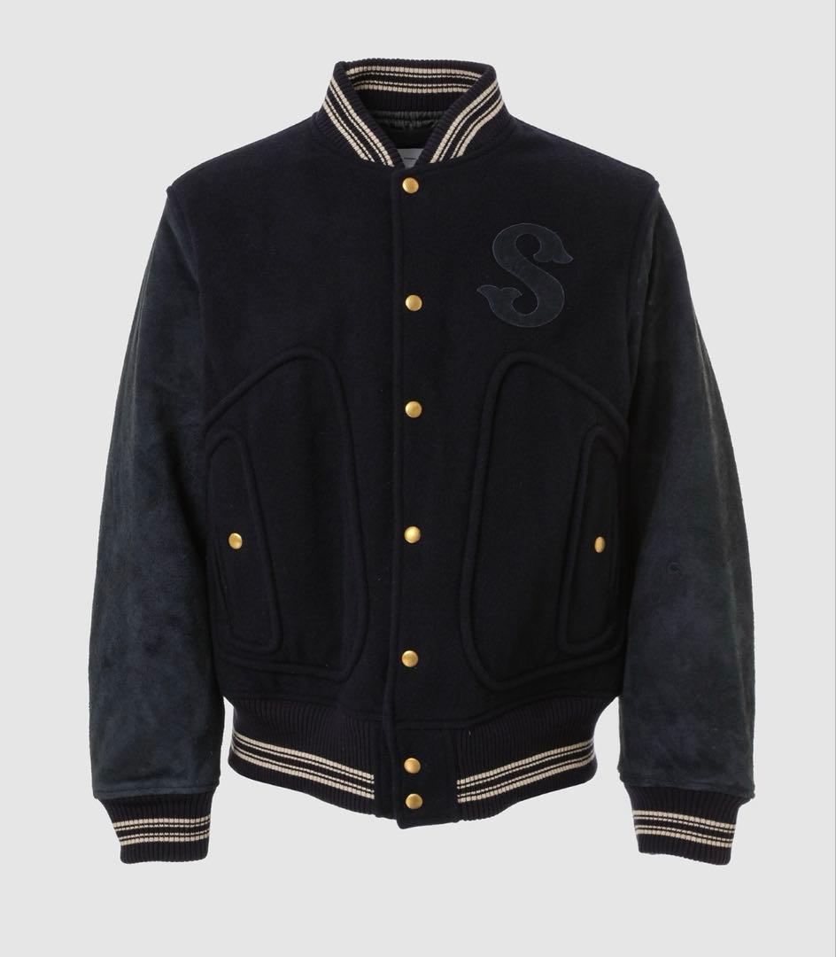 SUGARHILL　スタジャン　ネイビー